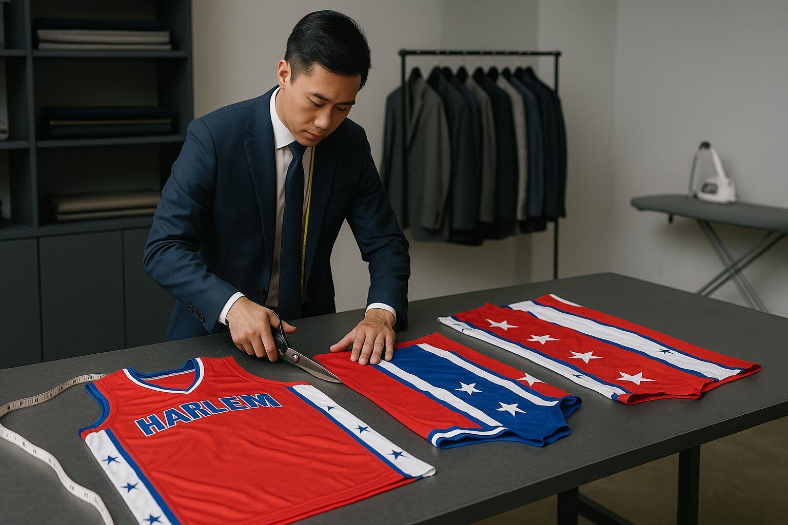 Hour Turnaround for the Harlem Globetrotters’ Team Uniform Alteration