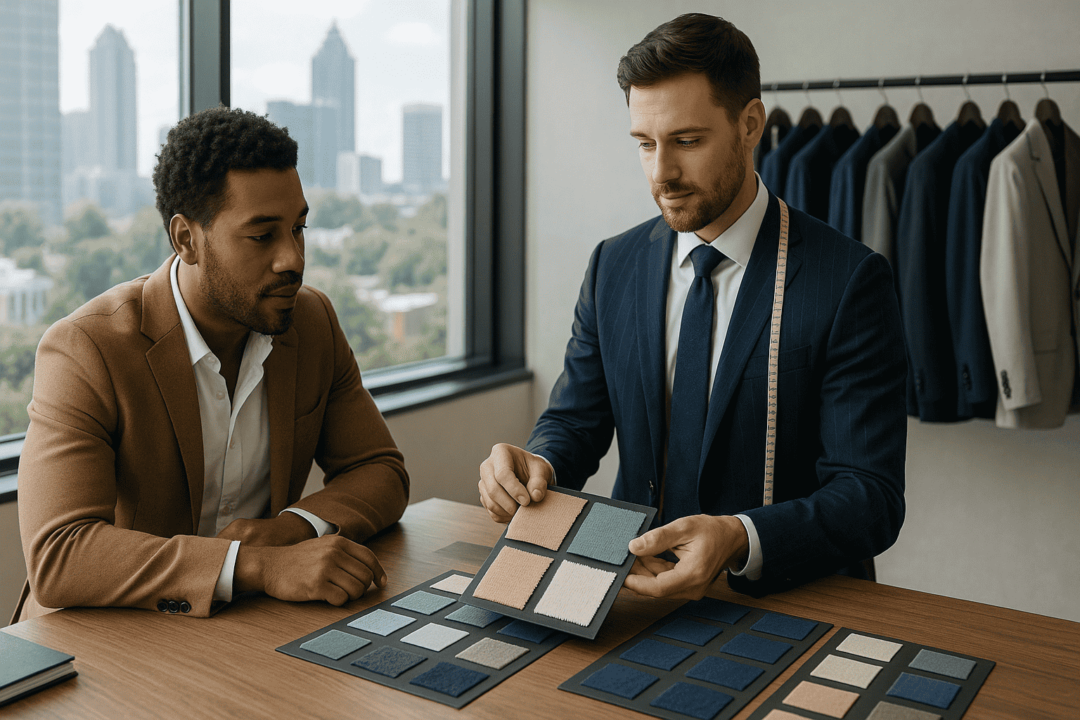 Best Suit Fabrics for Atlanta Climate