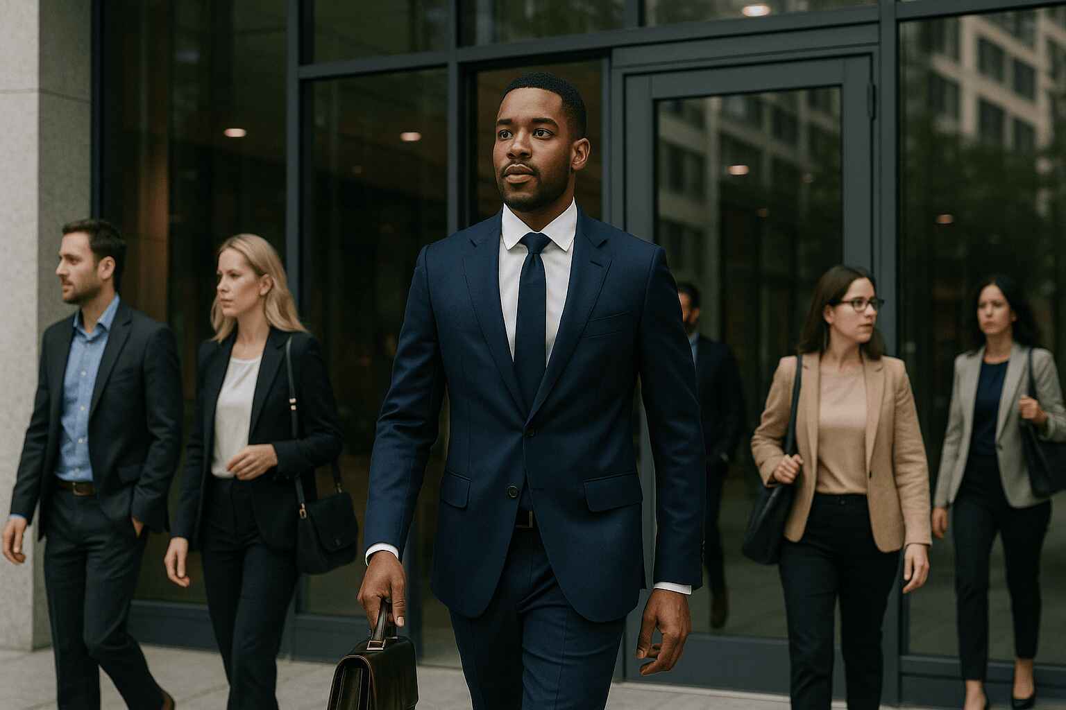 Business Suit for Evening Events