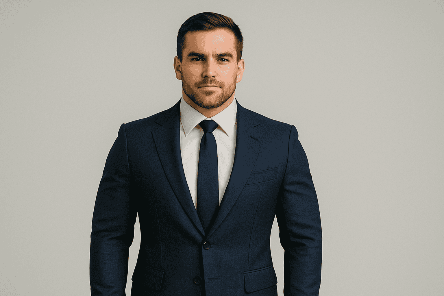 Solve Fit Issues with a Custom Suit for the Muscular Build Body Type