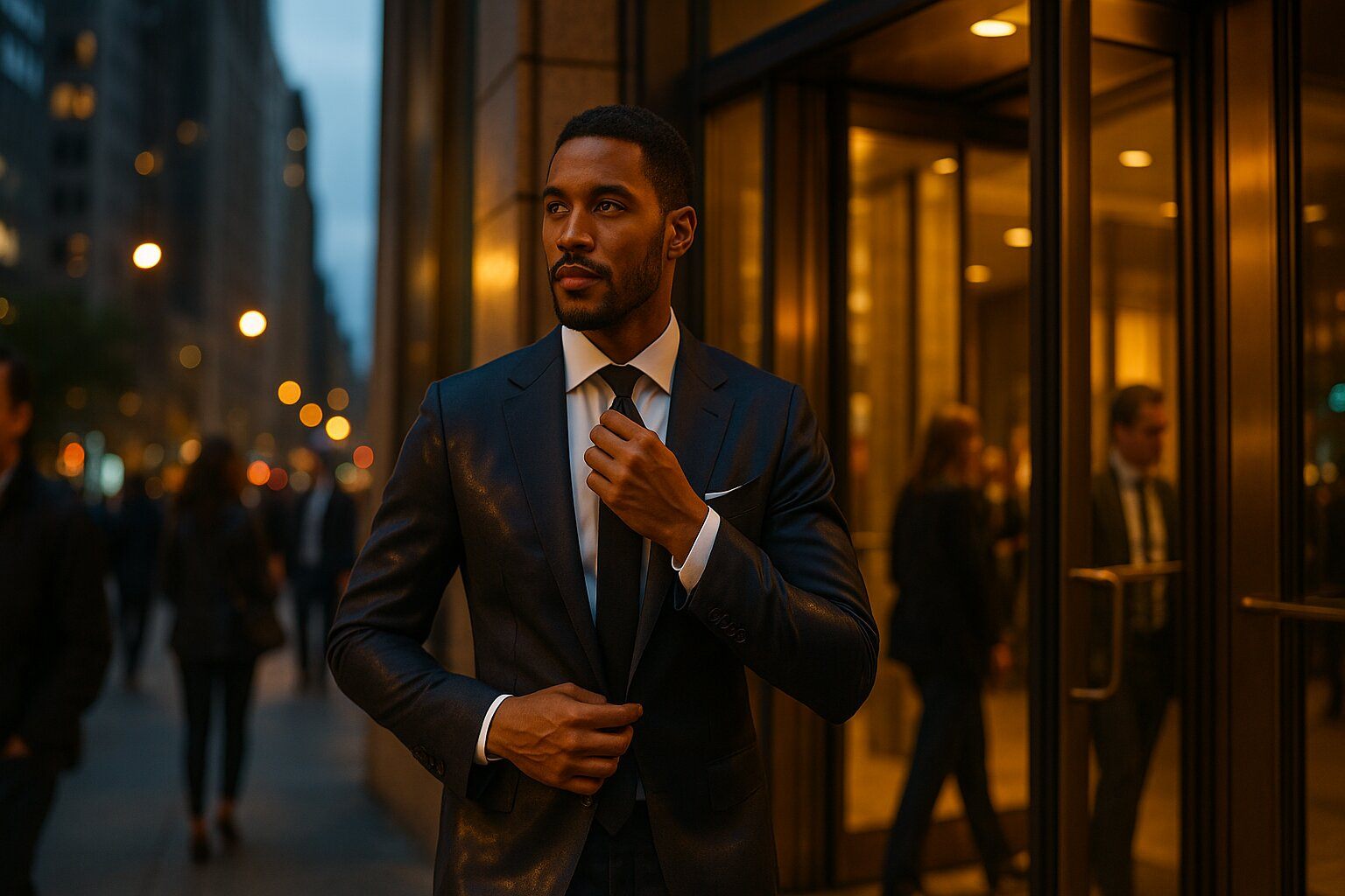Transition Your Business Suit for Evening Events