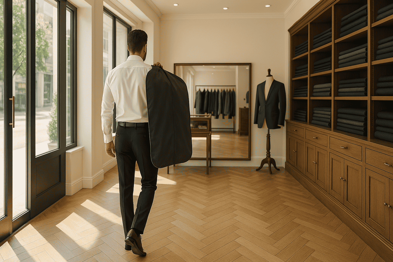 What to Wear to a Suit Fitting