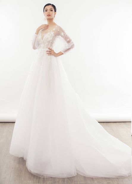 Custom wedding dress by ATL Tailor