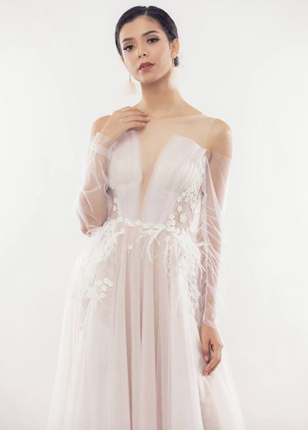 Custom wedding dress by ATL Tailor