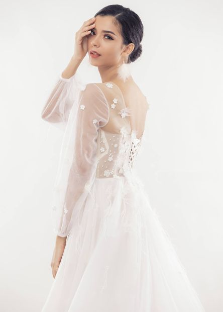 Custom wedding dress by ATL Tailor