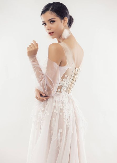 Custom wedding dress by ATL Tailor