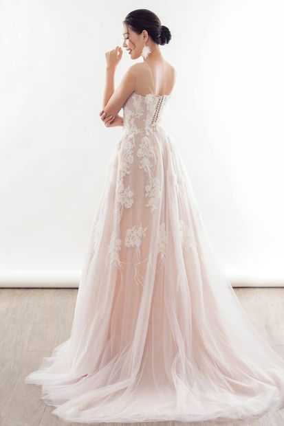 Custom wedding dress by ATL Tailor