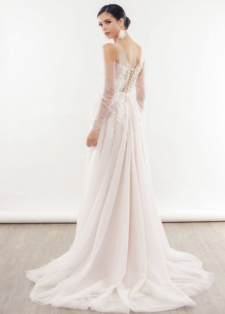 Custom wedding dress by ATL Tailor