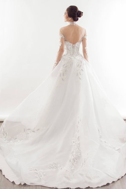 Custom wedding dress by ATL Tailor