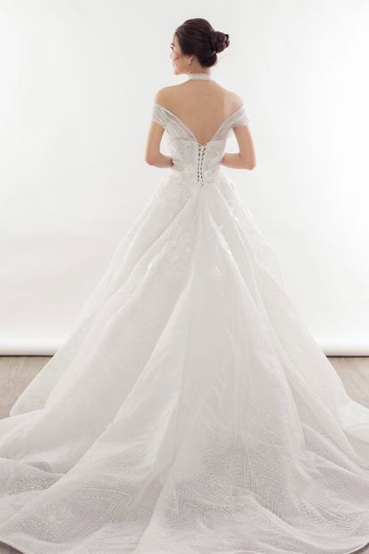 Custom wedding dress by ATL Tailor