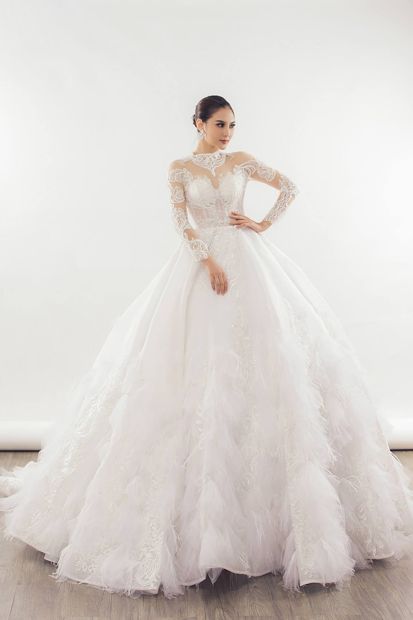 Custom wedding dress by ATL Tailor