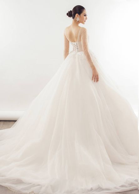 Custom wedding dress by ATL Tailor