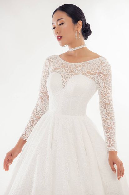 Custom wedding dress by ATL Tailor