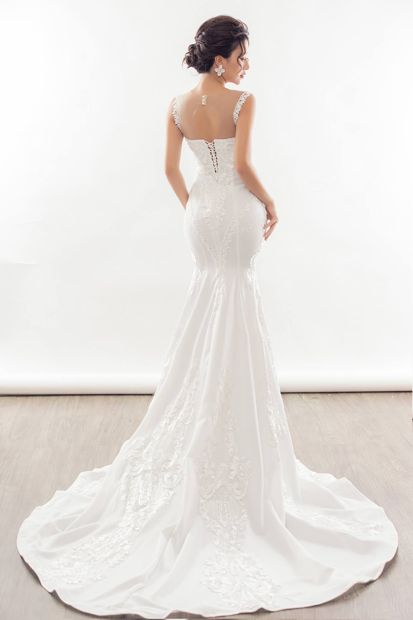 Custom wedding dress by ATL Tailor