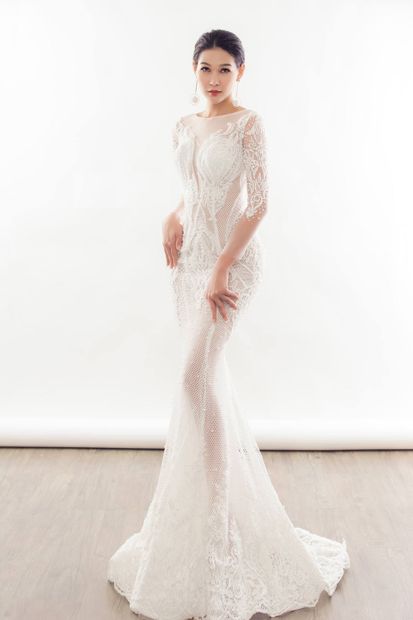 Custom wedding dress by ATL Tailor