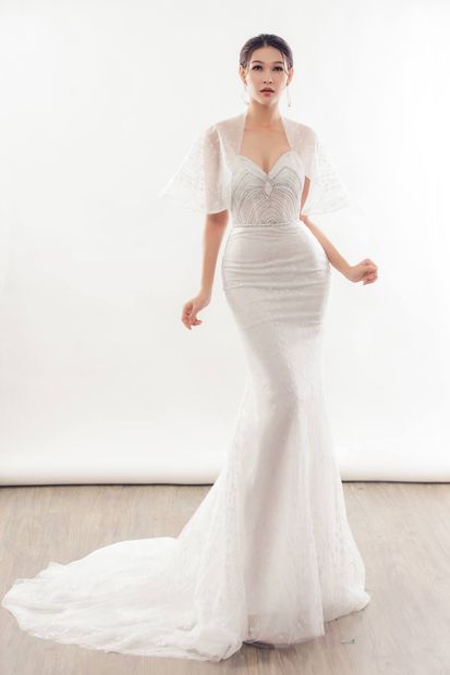 Custom wedding dress by ATL Tailor