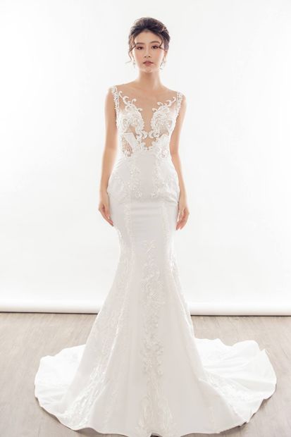 Custom wedding dress by ATL Tailor