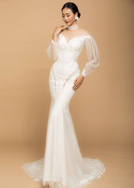Custom wedding dress by ATL Tailor