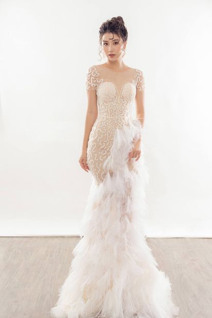 Custom wedding dress by ATL Tailor