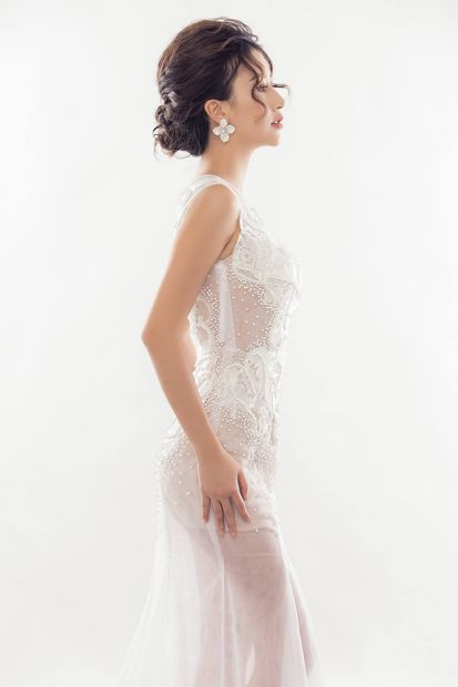 Custom wedding dress by ATL Tailor