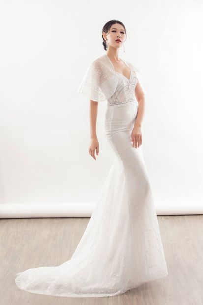 Custom wedding dress by ATL Tailor