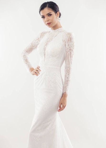 Custom wedding dress by ATL Tailor