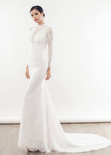 Custom wedding dress by ATL Tailor