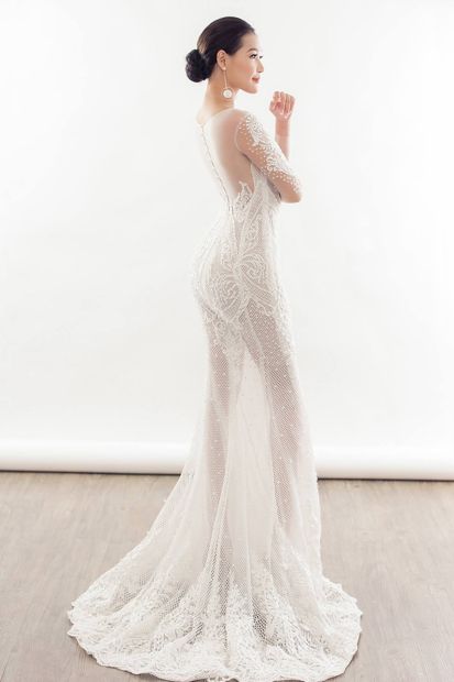 Custom wedding dress by ATL Tailor