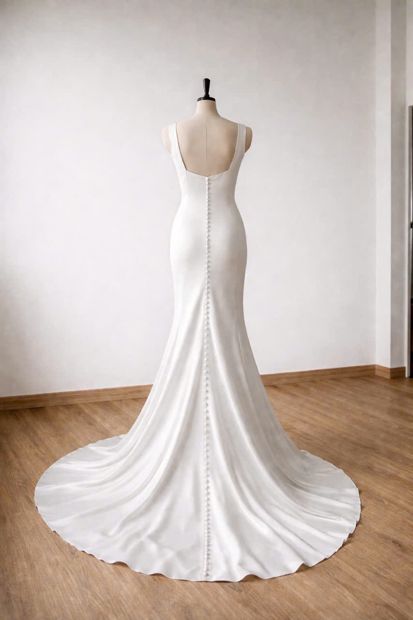 Custom wedding dress by ATL Tailor